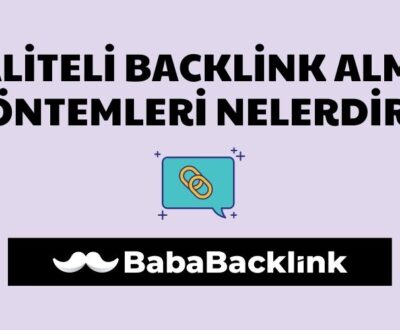 ücretsiz kaliteli backlink